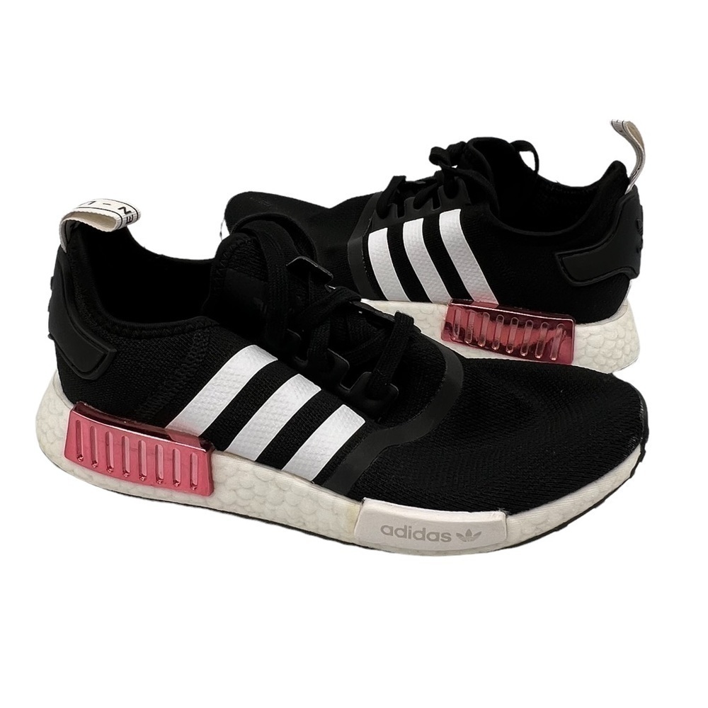 adidas Boost NMD R1 Black Sneakers Size 8 Men’s